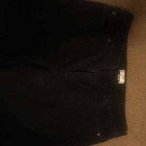 Vintage black corduroy pants